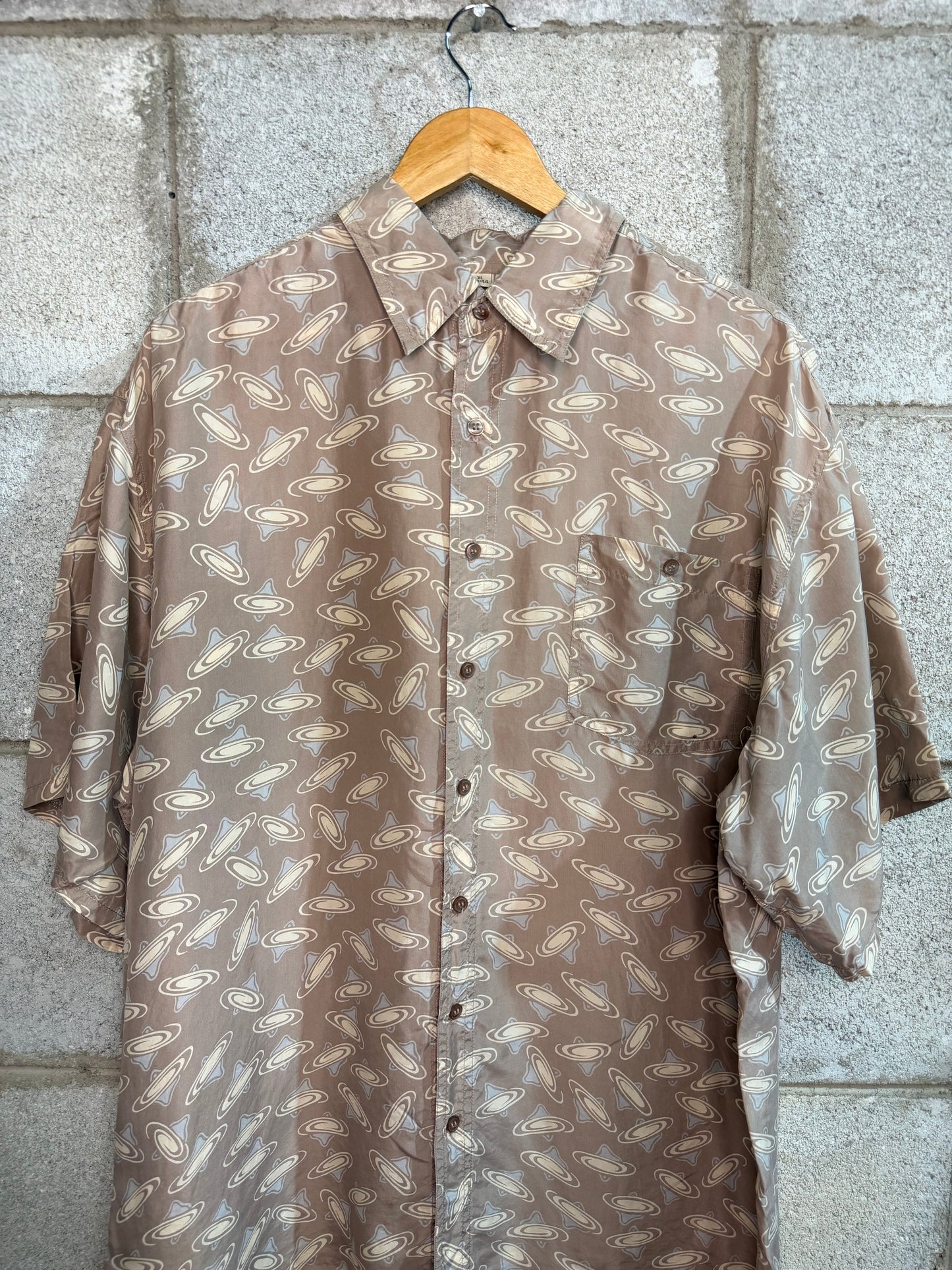 Camicia anni 80’90’ seta XL