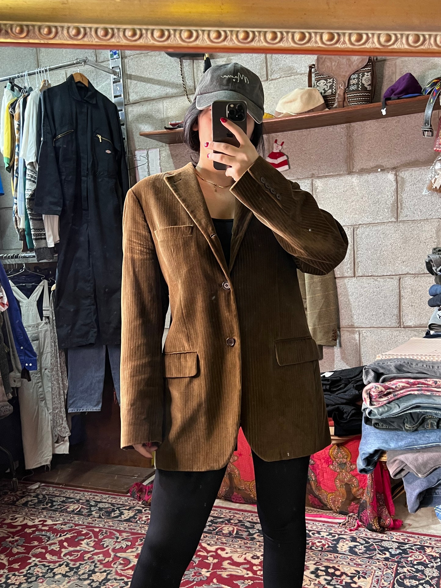 Blazer made in Italy Company Brian velluto coste M