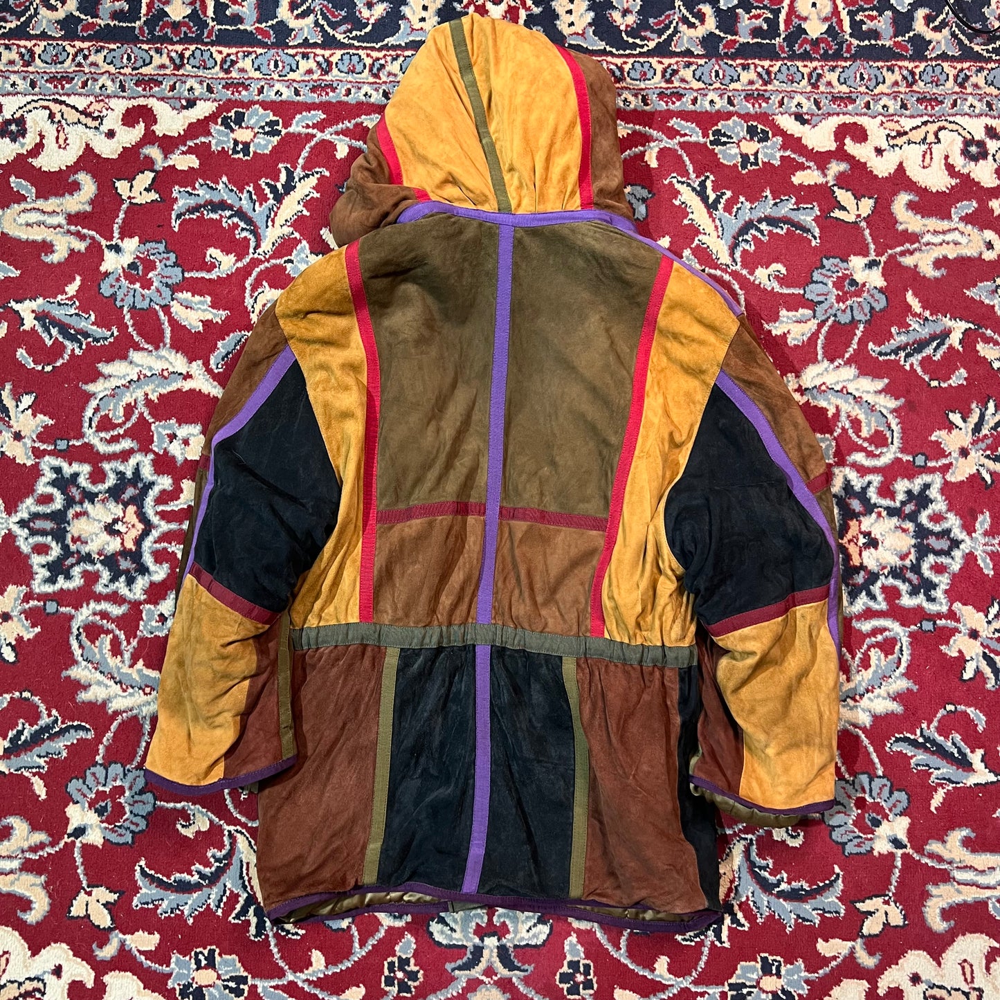 Cappotto camoscio multicolor 44 M/L