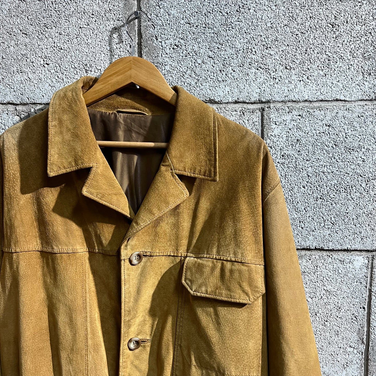 Giacca in camoscio L