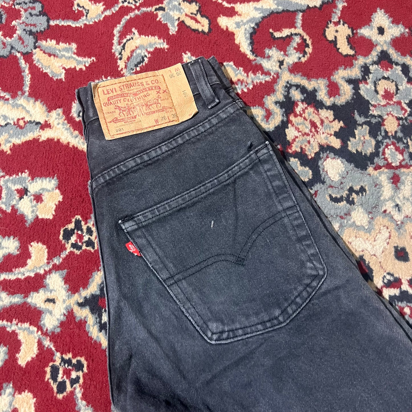 Levi’s 501 grigio (26x36) 36/38 ita