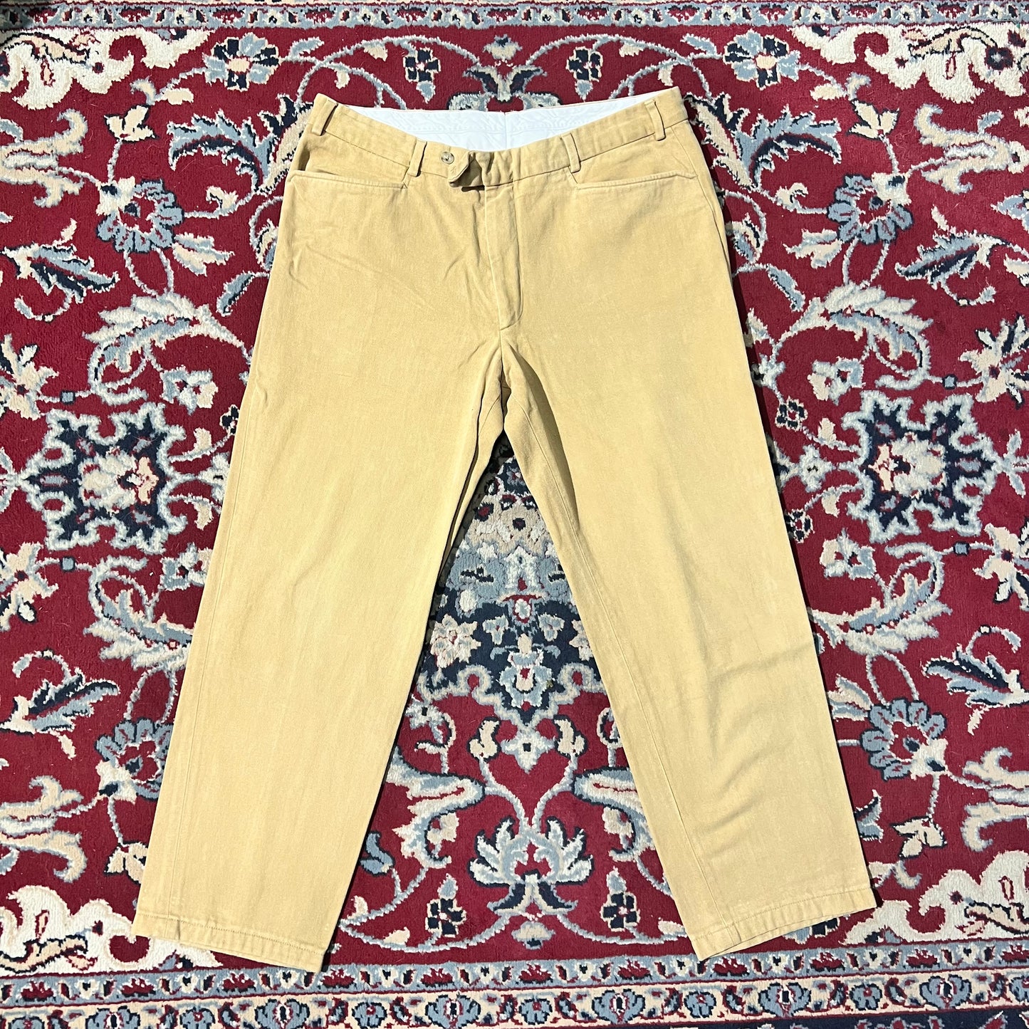 Pantaloni Miani Made in Italy beige 50/52