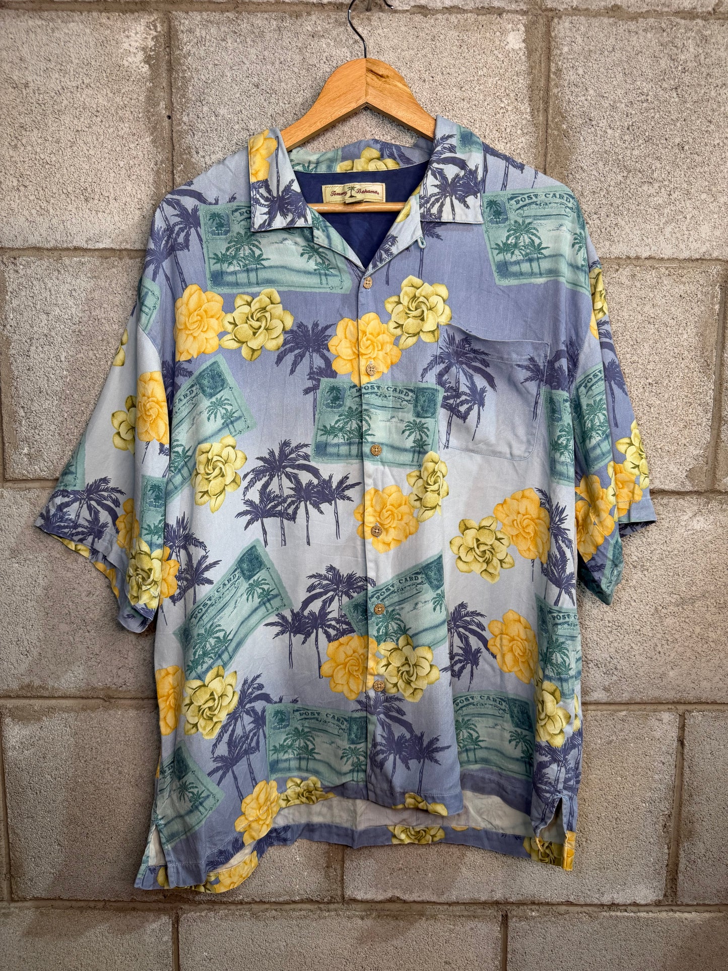 Camicia anni 80’90’ in seta XL