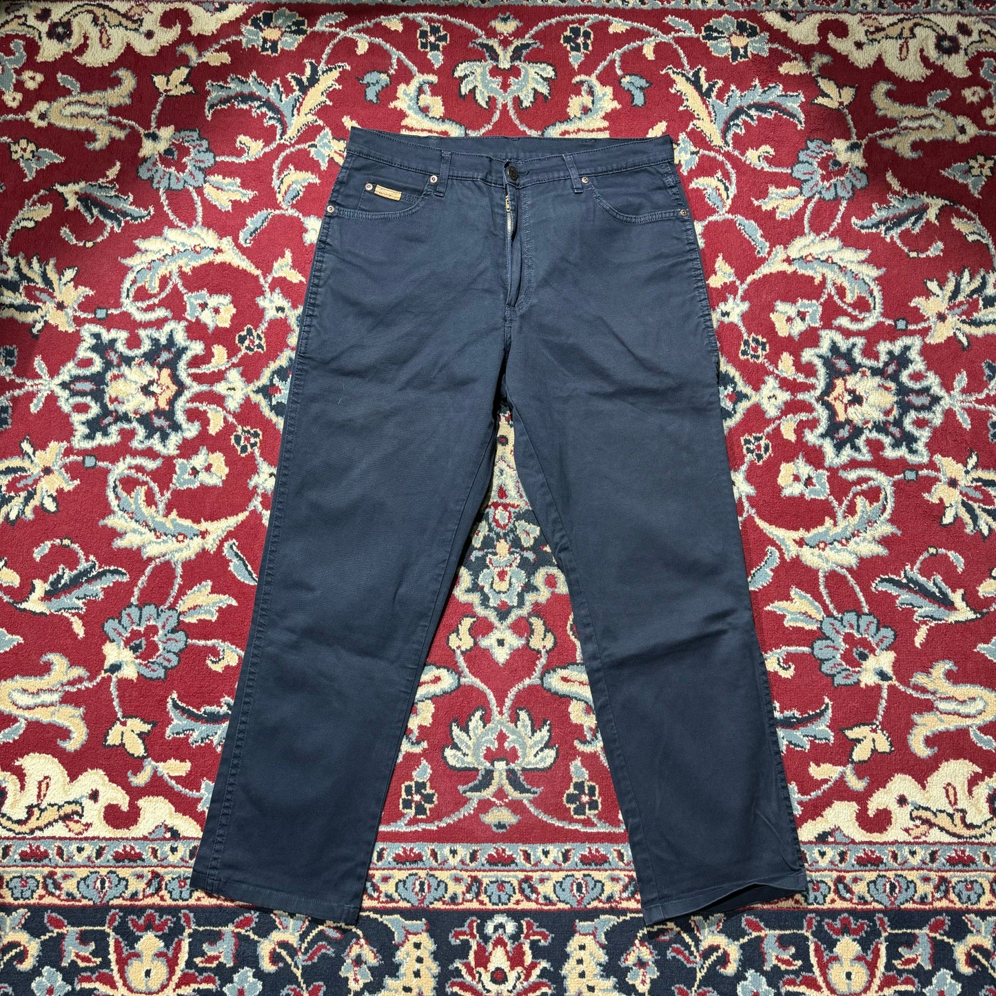 Pantalone Wrangler blu 48