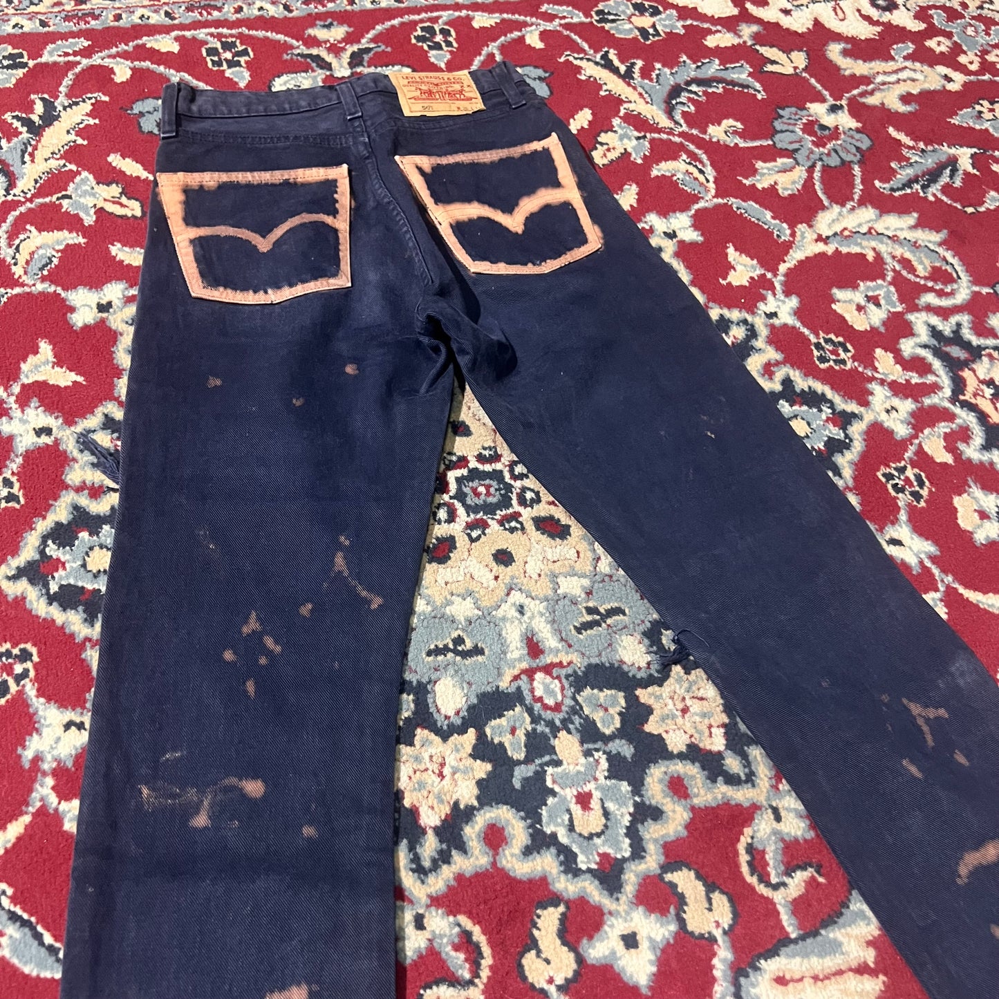 Levi’s 501 blu custom (26x34) 38ita