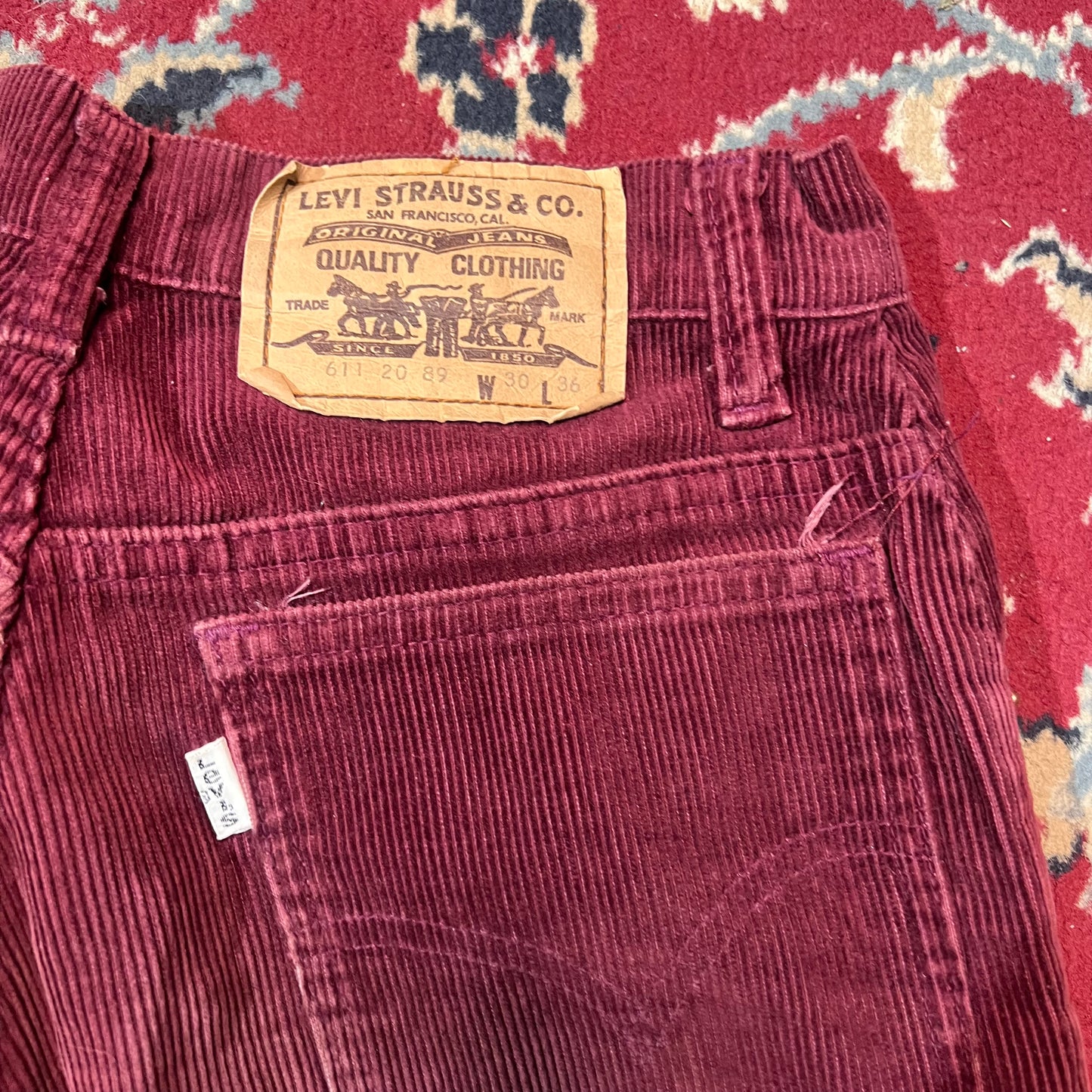 Levi’s 611 20 89 (30x36) 44ita