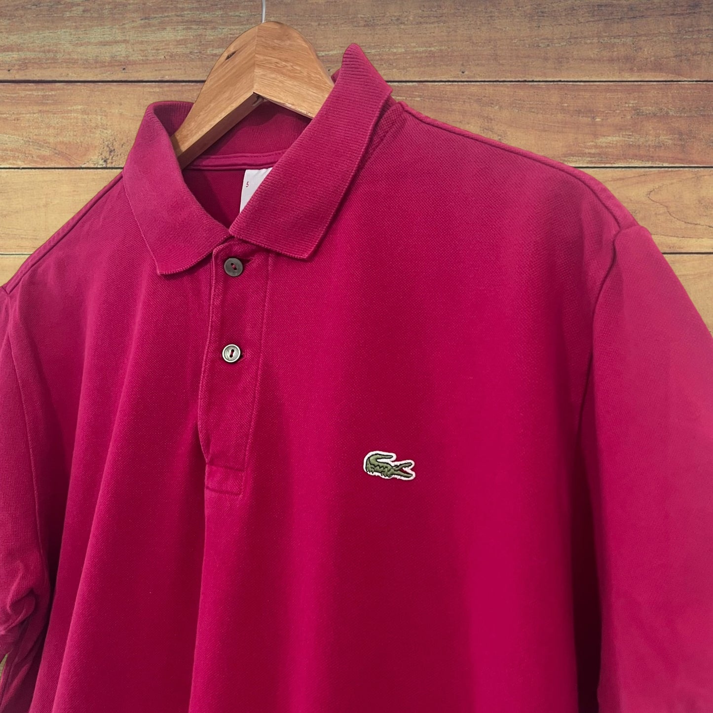 Polo Lacoste M rosa