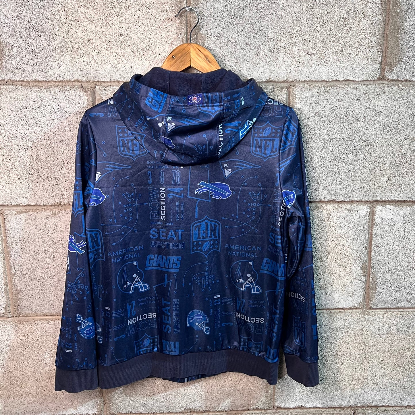 Felpa zip NFL XS