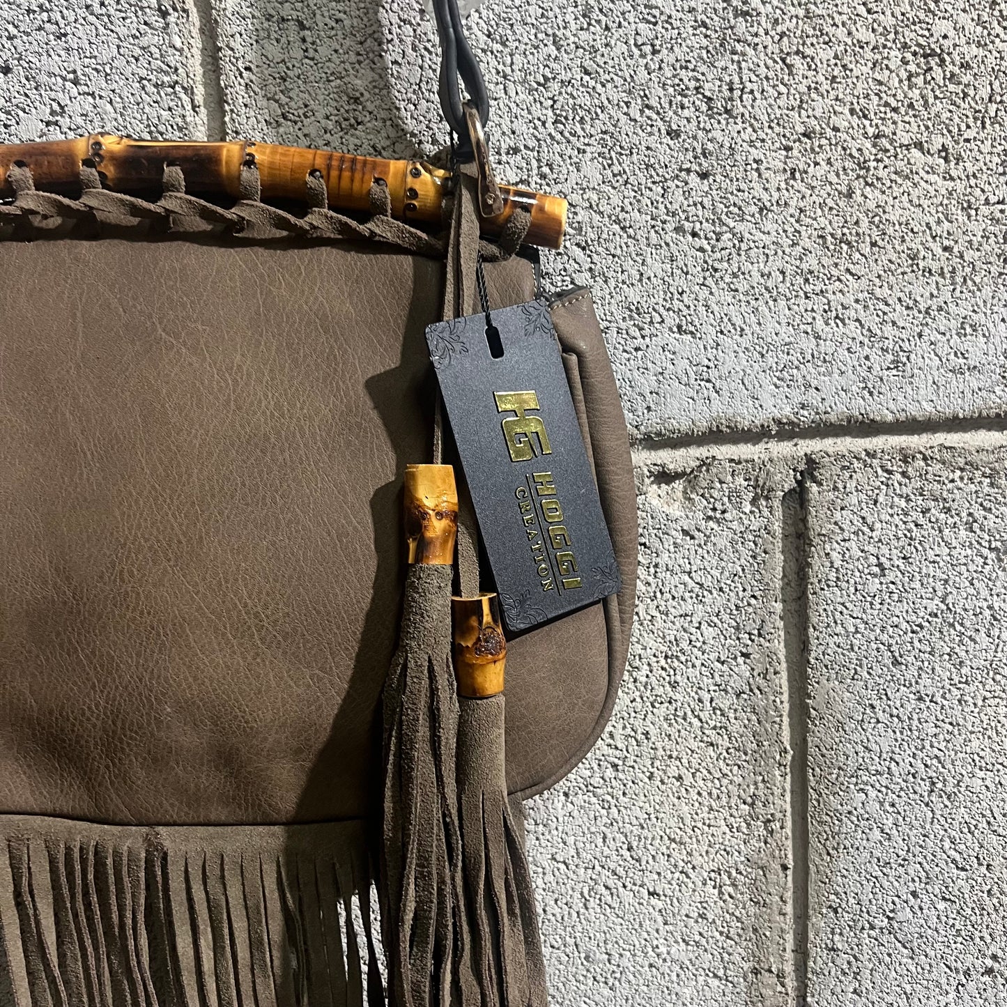 Tracolla con frange Hoggi collection