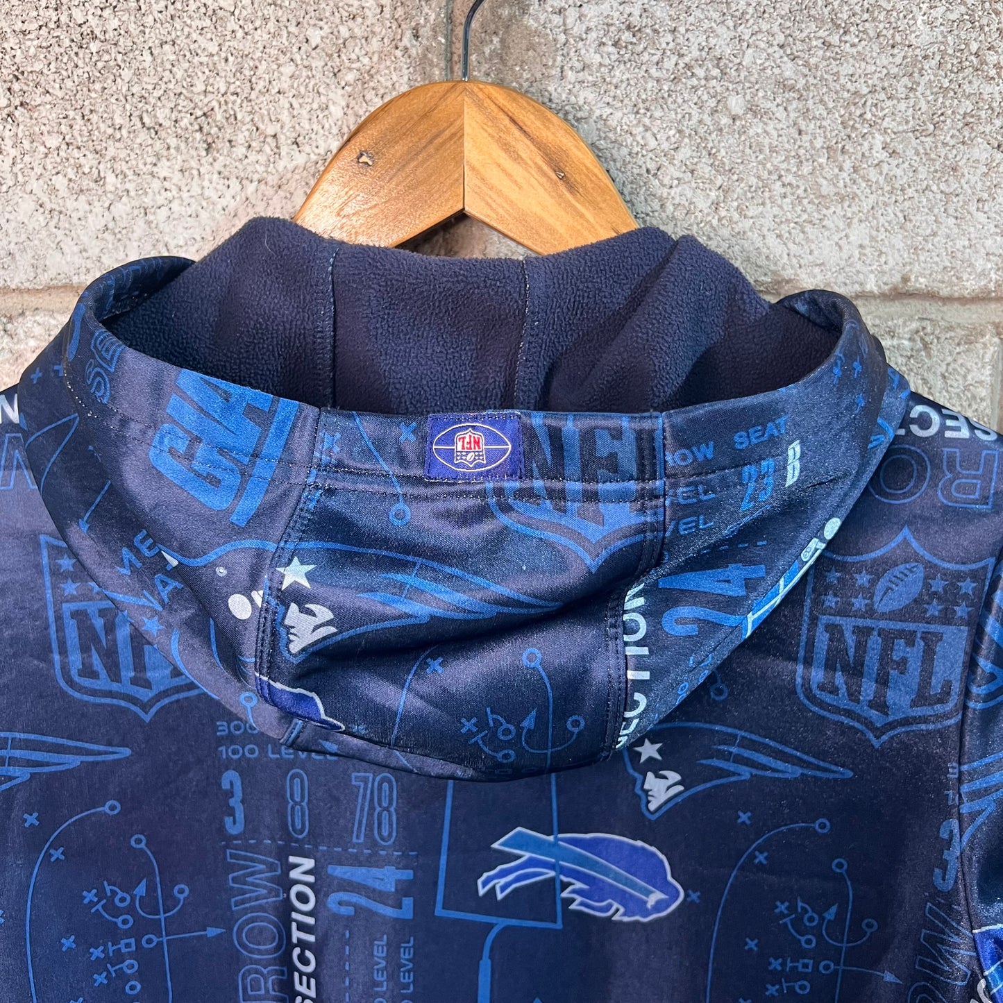 Felpa zip NFL XS