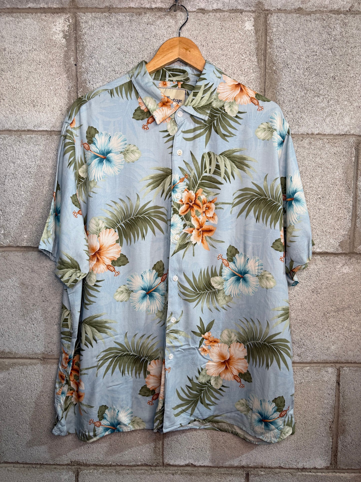 Camicia anni 80’90’ in seta XL/XXL