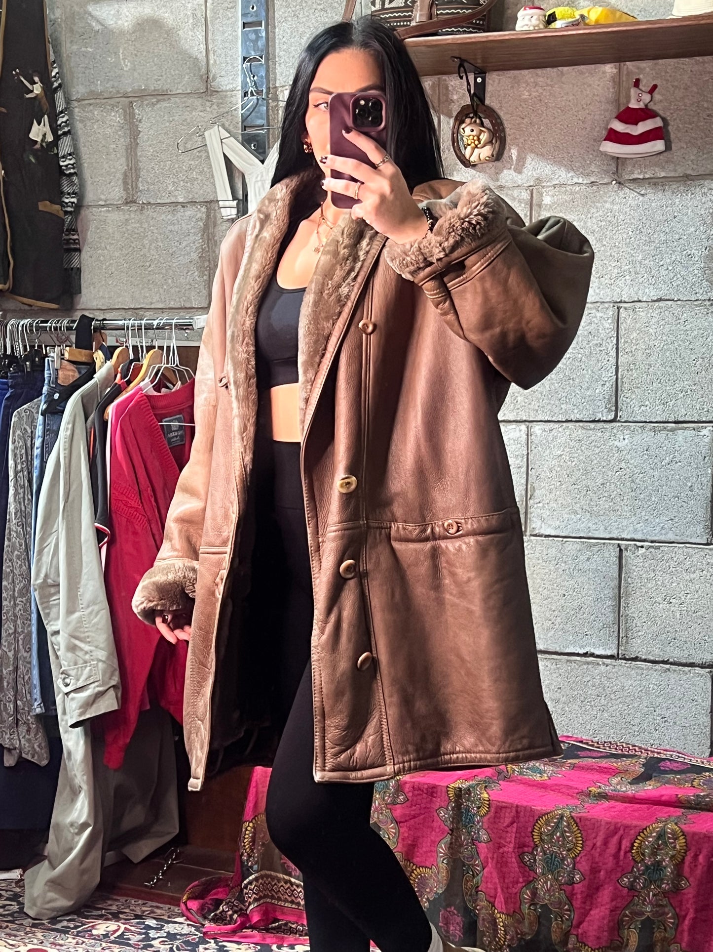 Shearling pelle 52 L