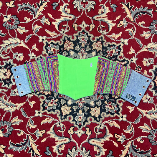Corsetto Ralph Lauren S double-face verde