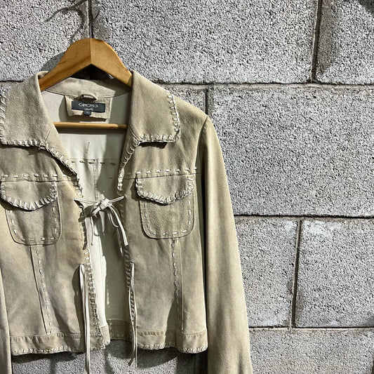 Jacket Camomilla camoscio 42