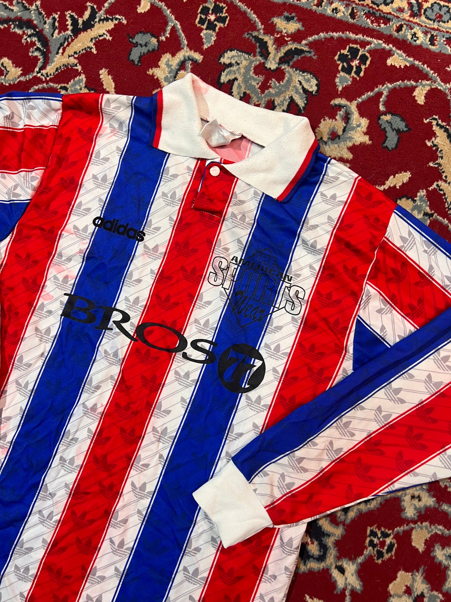 T-shirt calcio anni 90 Adidas vintage L/XL