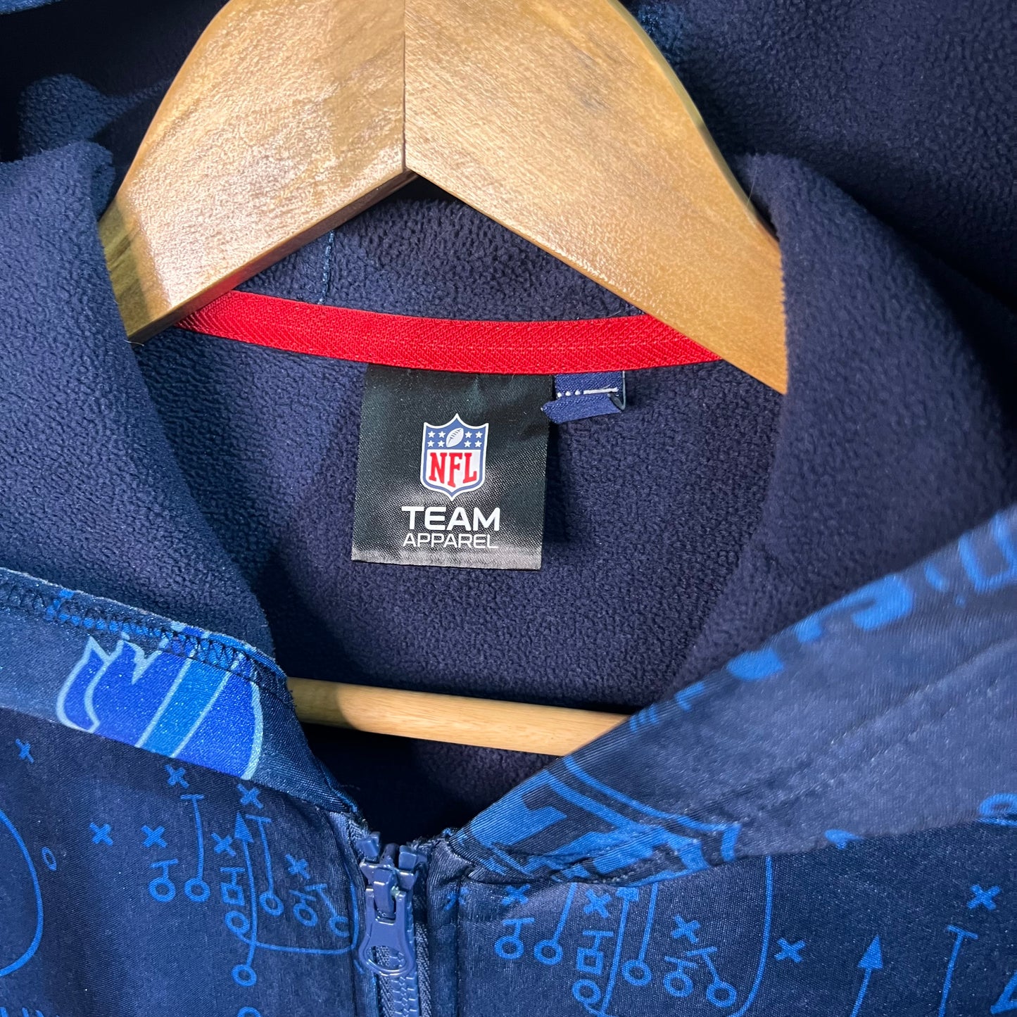 Felpa zip NFL XS