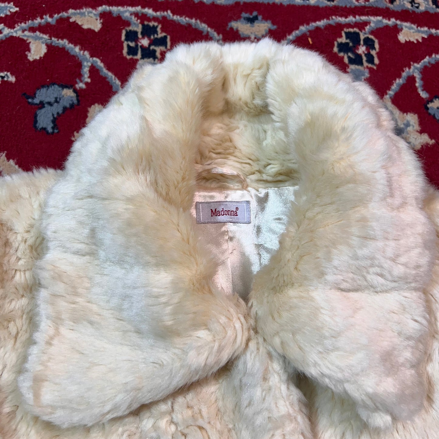 Pelliccia bianca Madonna S/M