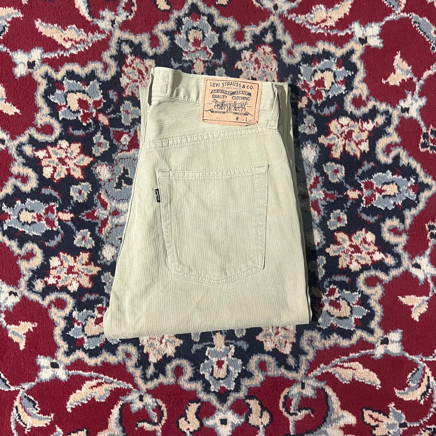 Levi’s 447 beige (30x30) 44ita