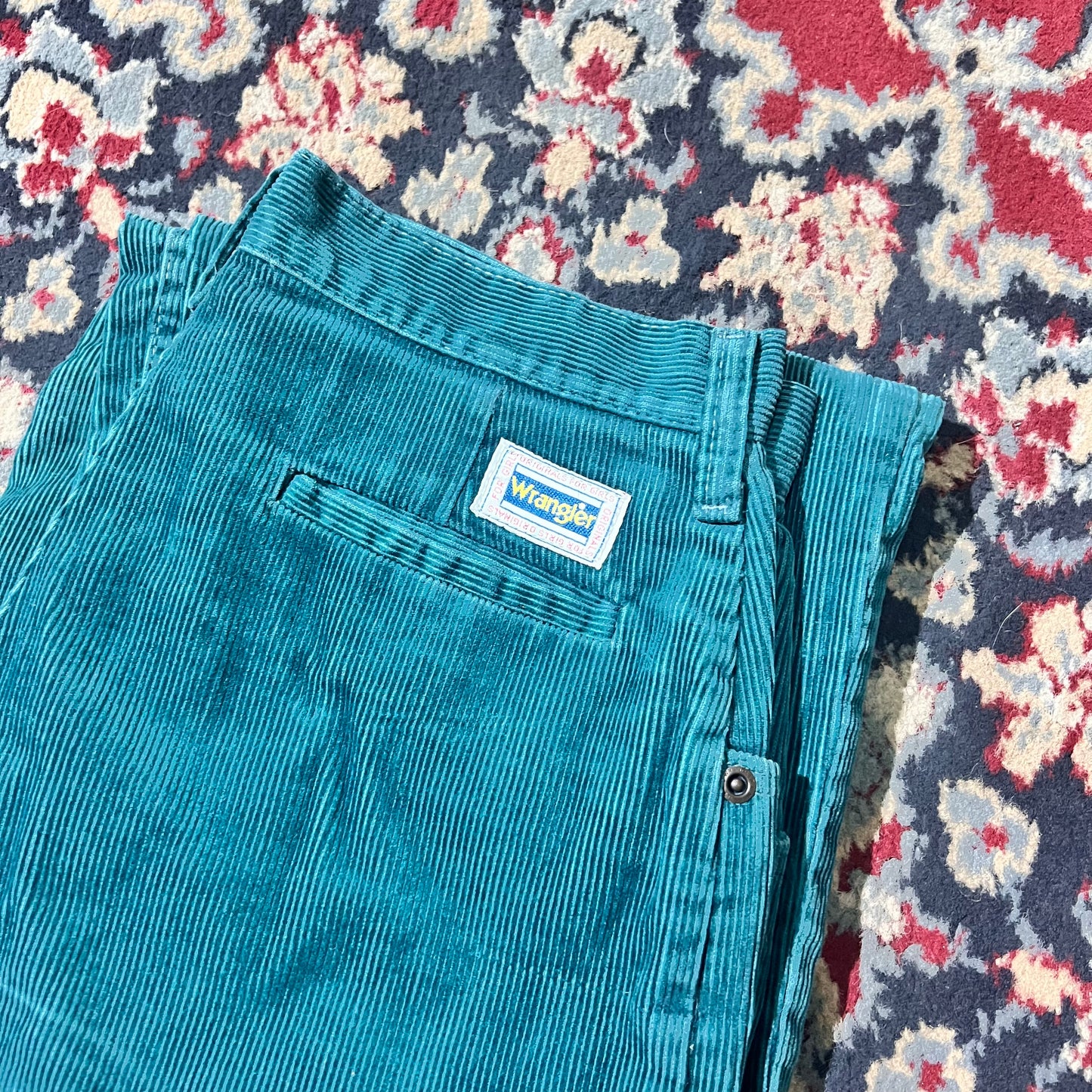 Wrangler costine verde 42