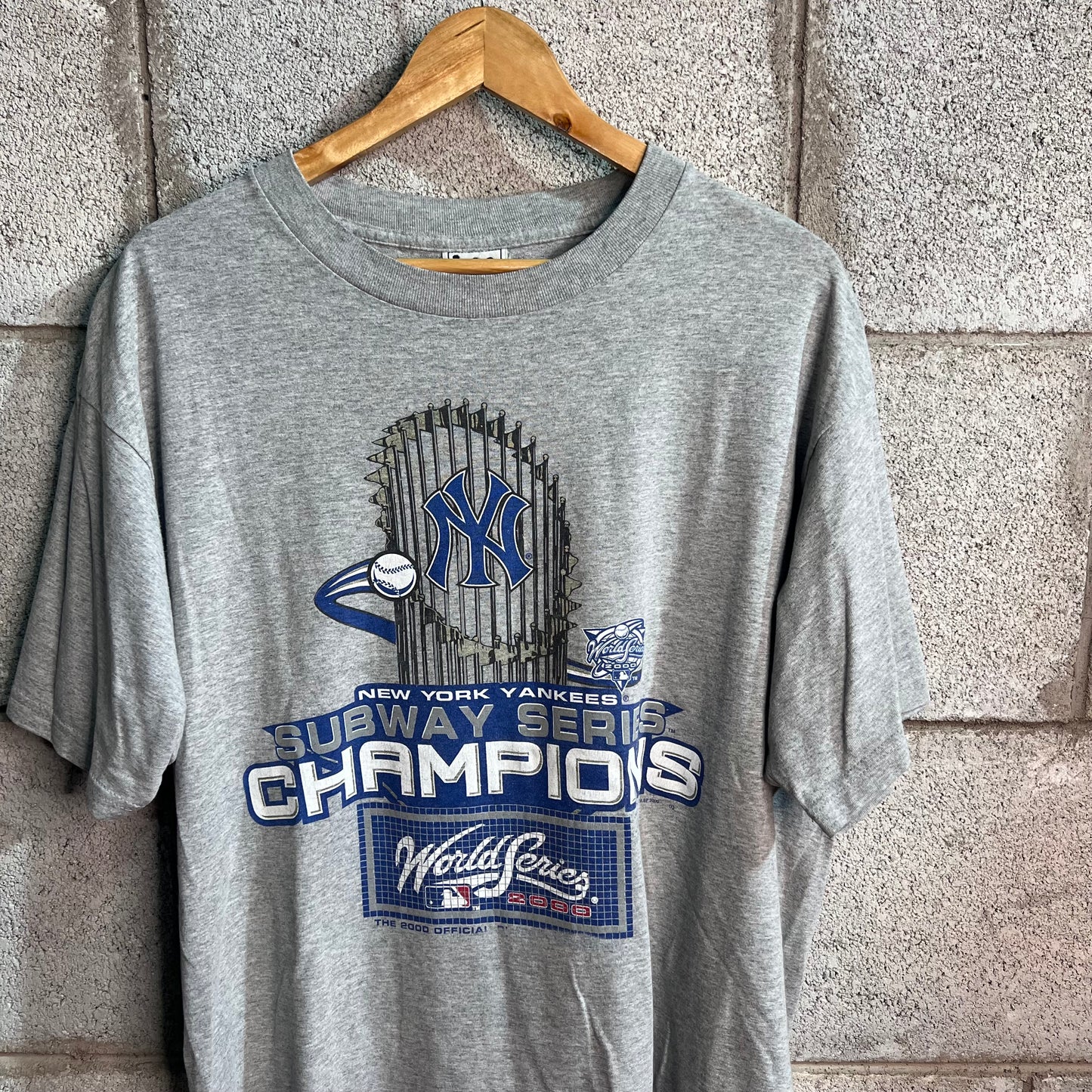 T-shirt Lee anni 2000 NY Yankees XL