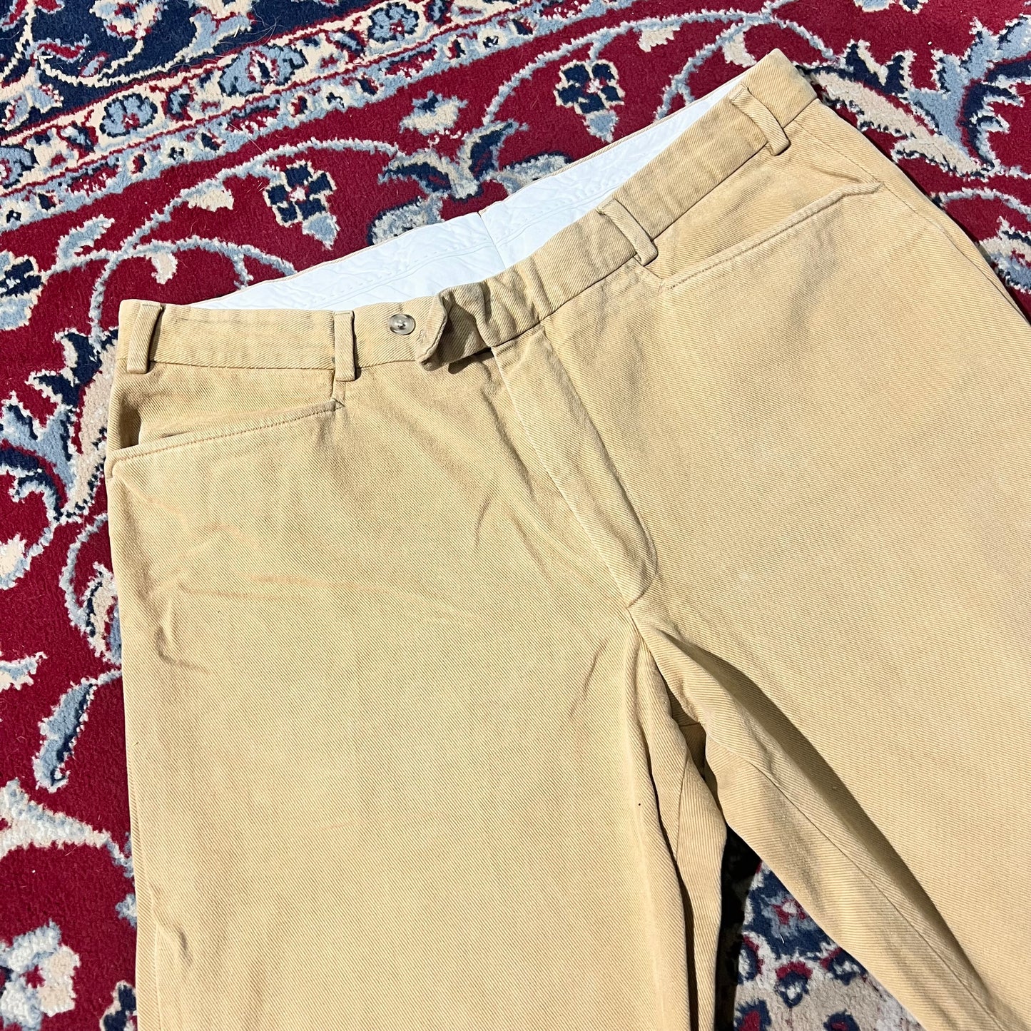 Pantaloni Miani Made in Italy beige 50/52