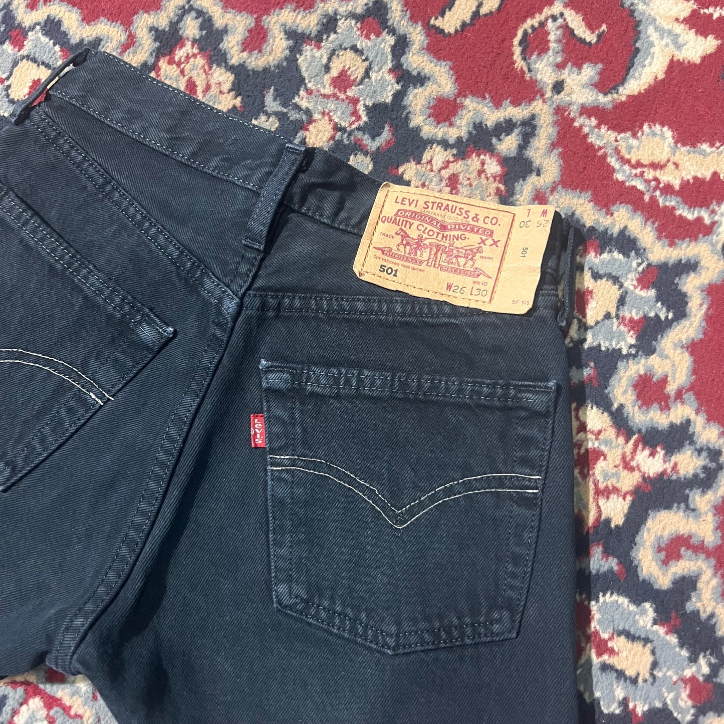 Shorts Levi’s 501 nero (26x30) 36ita