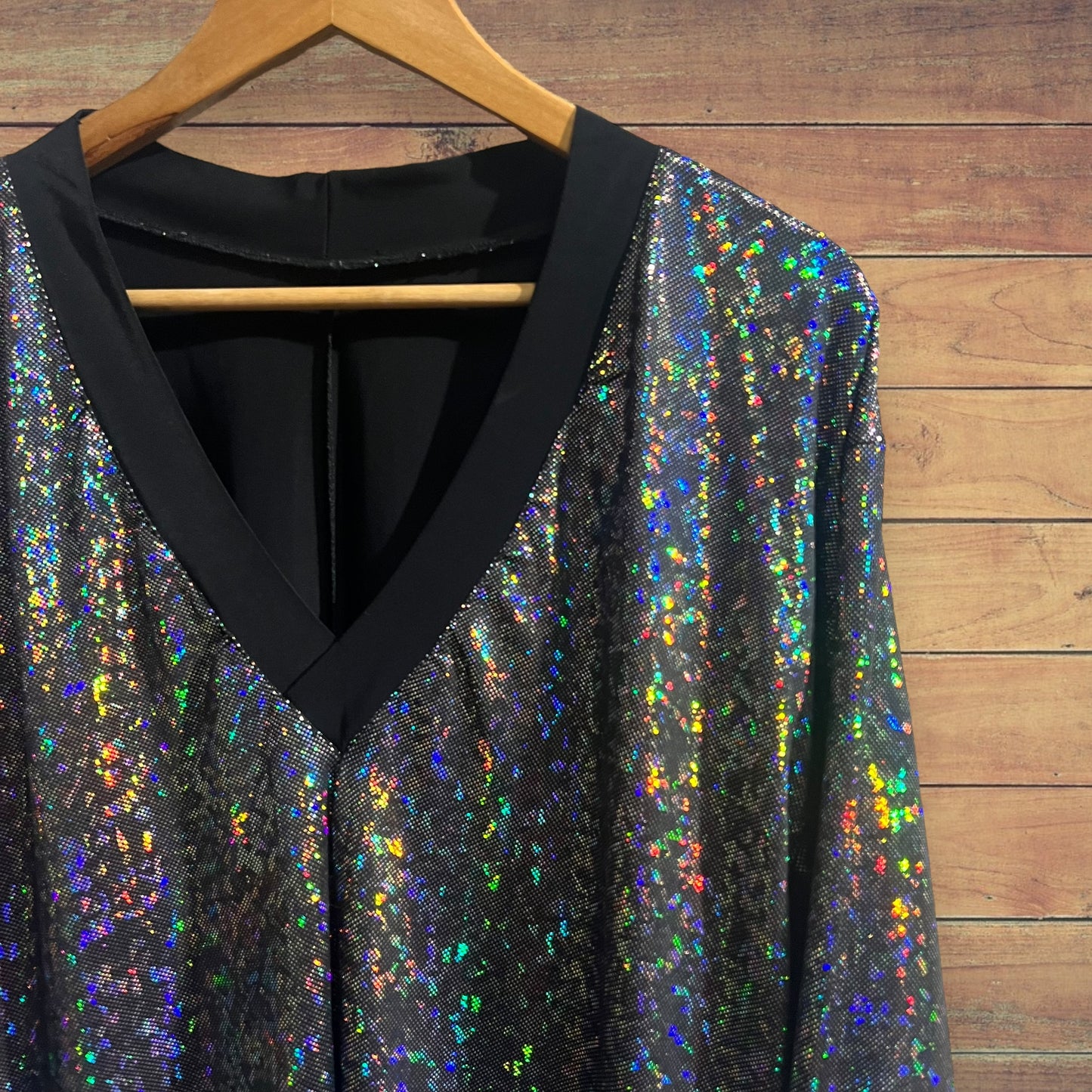Anni 80’-90’ glitter tg Unica oversize