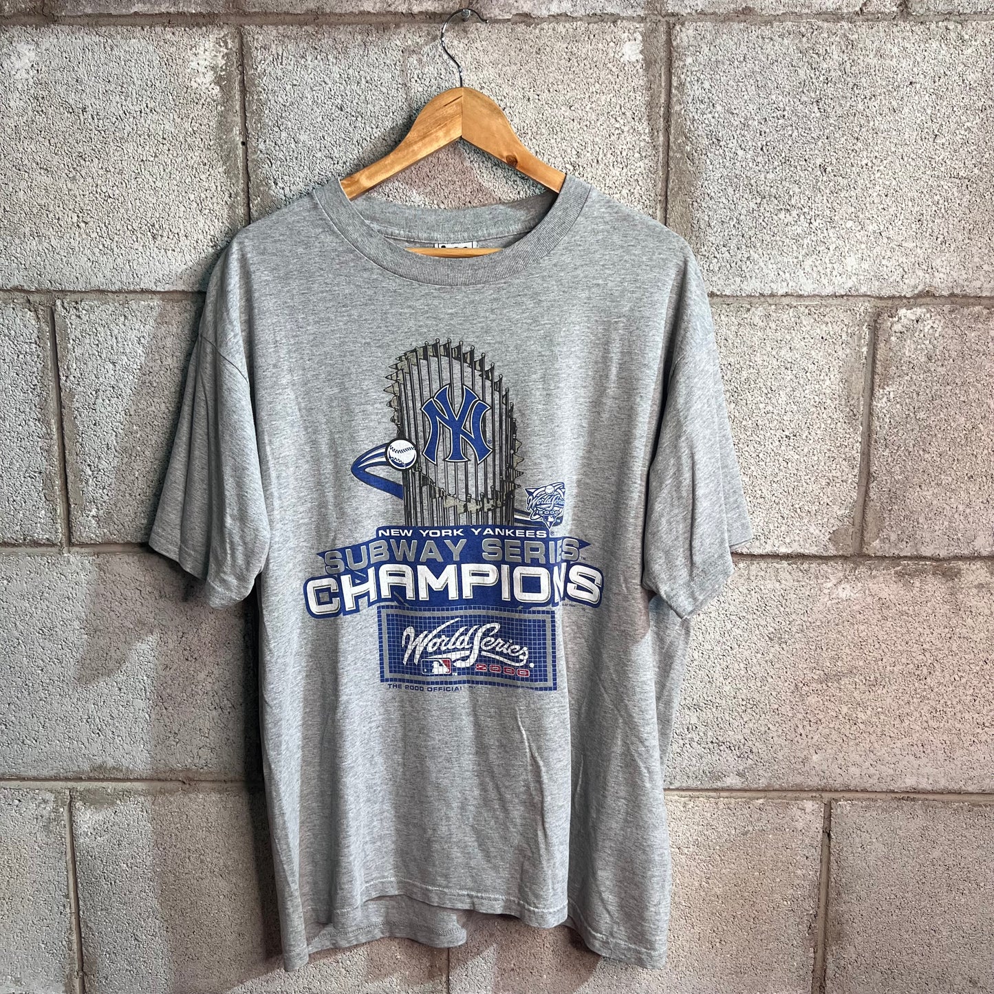 T-shirt Lee anni 2000 NY Yankees XL