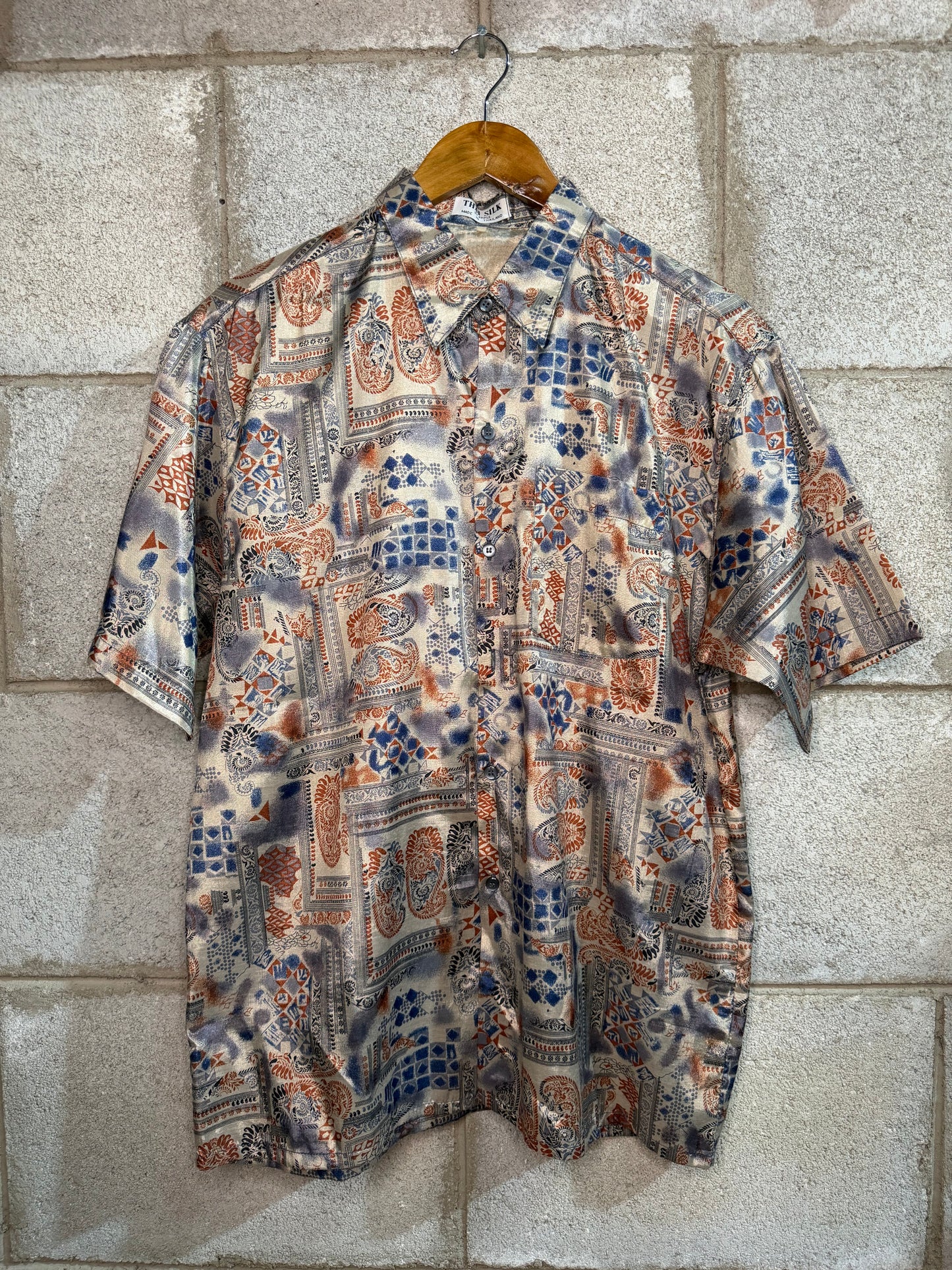 Camicia anni 80’90’ seta M