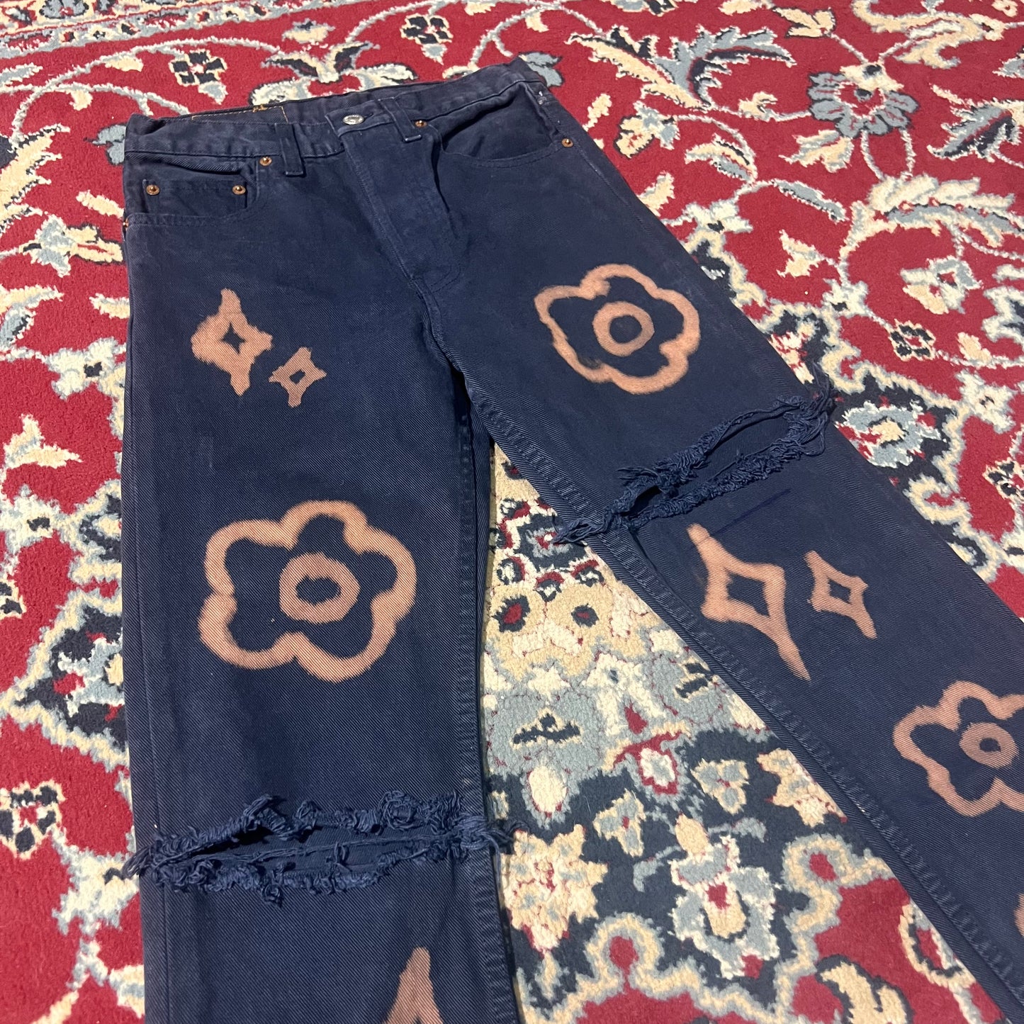 Levi’s 501 blu custom (26x34) 38ita