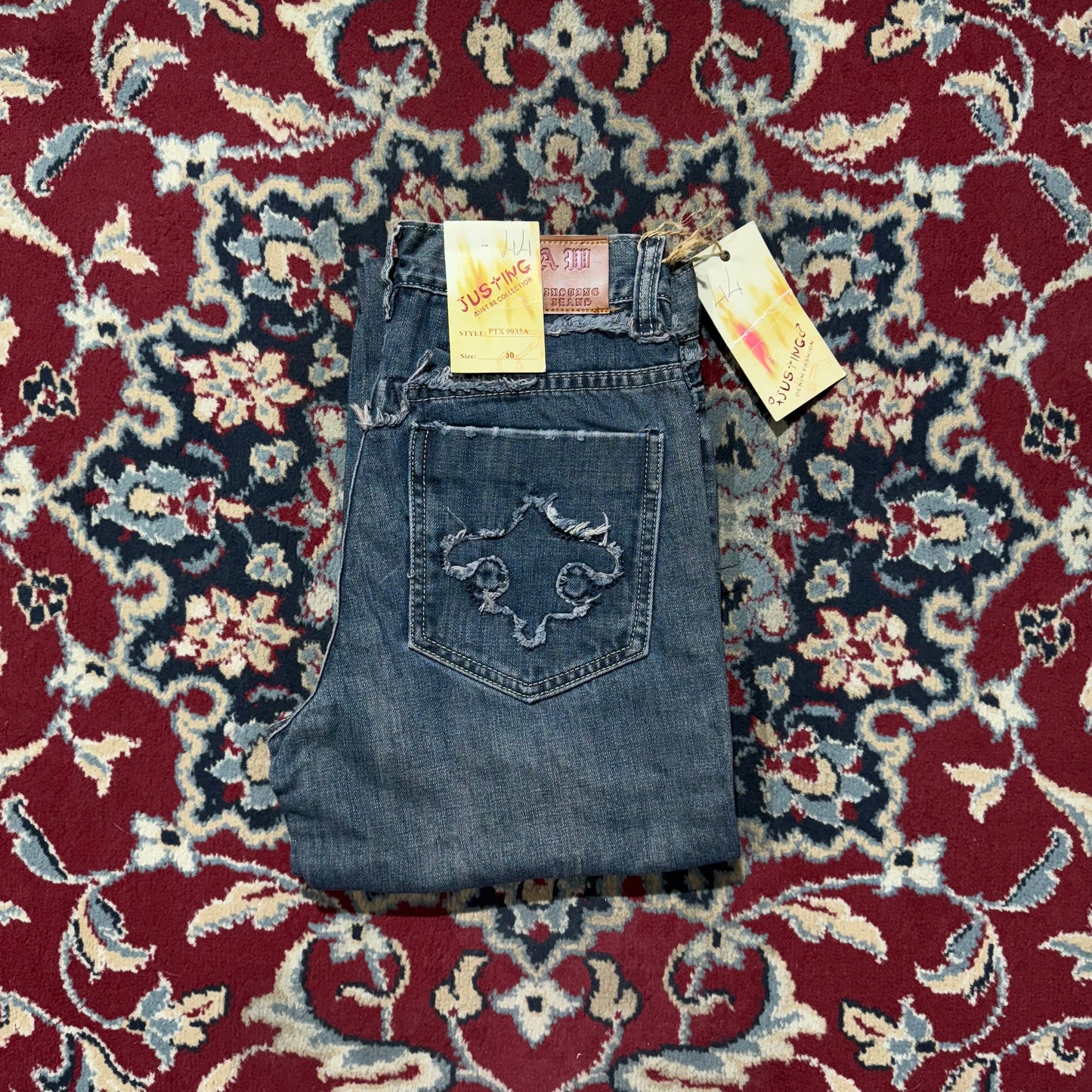Jeans Raw vita bassa (30) 44ita