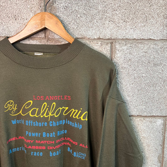 Felpa Los Angeles by California S/M oversize