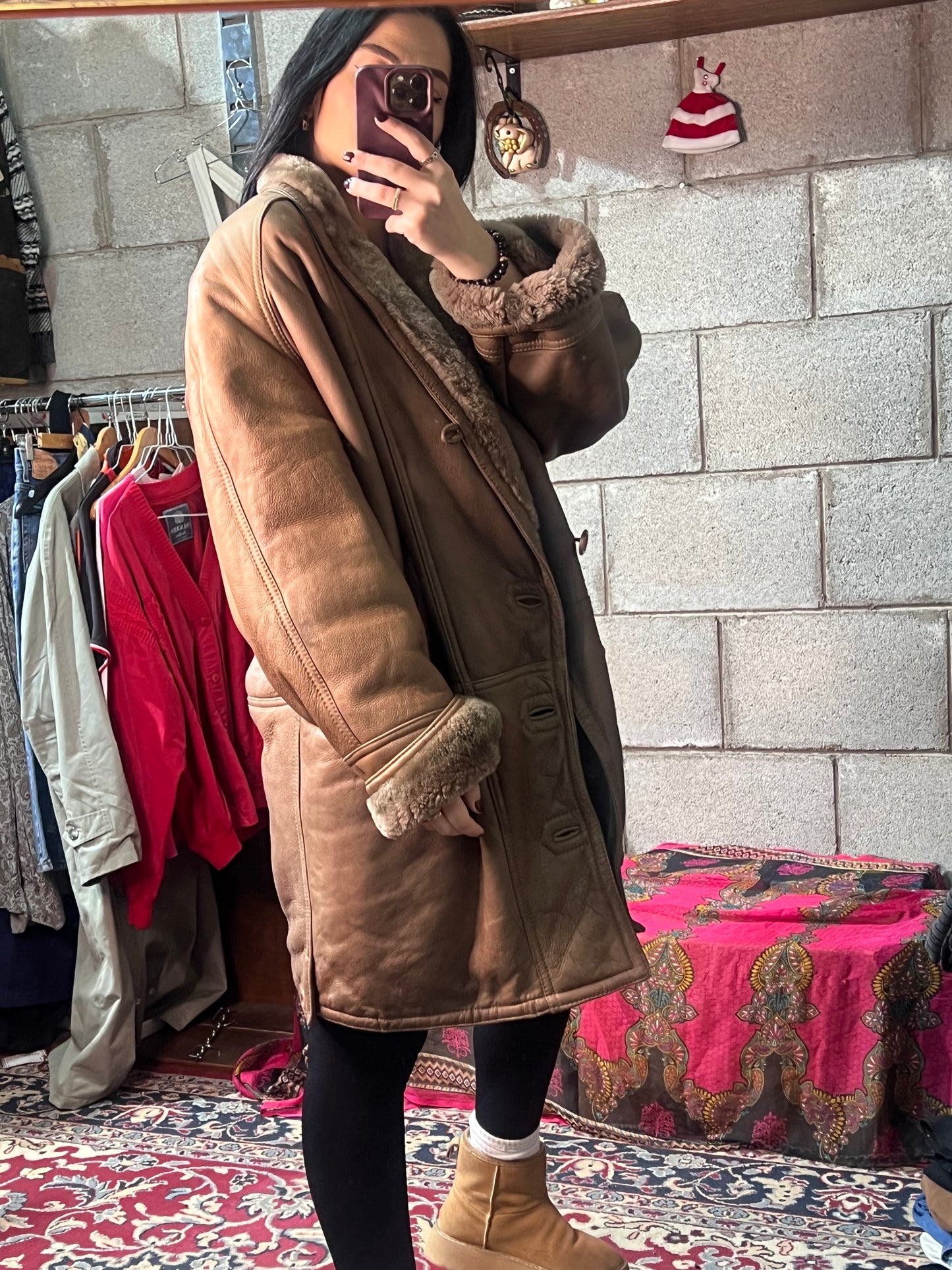 Shearling pelle 52 L