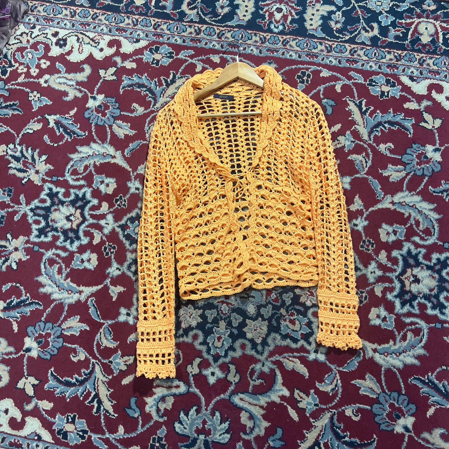 Cardigan uncinetto M