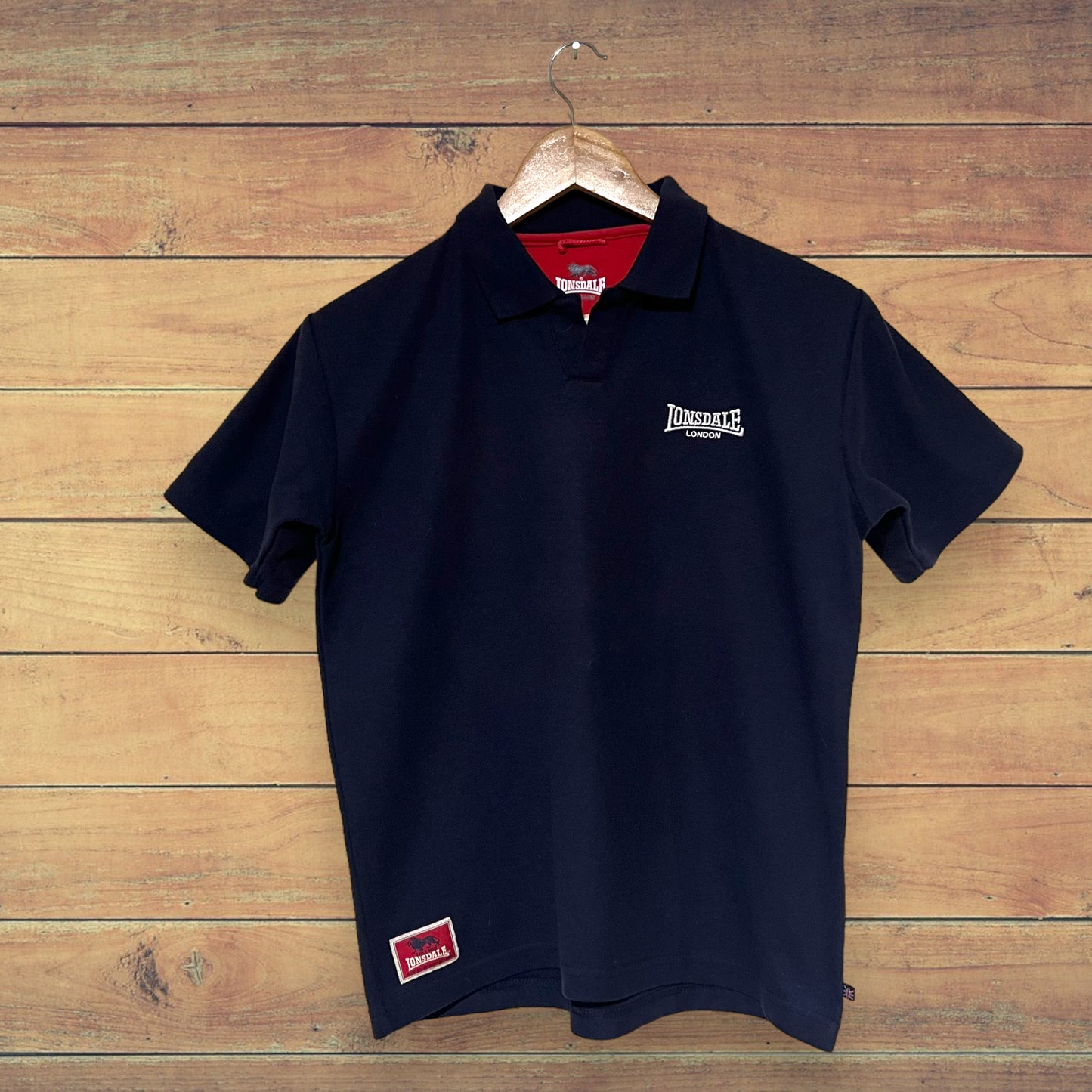 Polo Lonsdale blu XS
