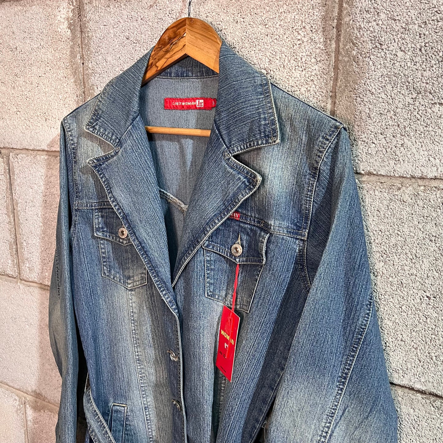 Trench jeans M